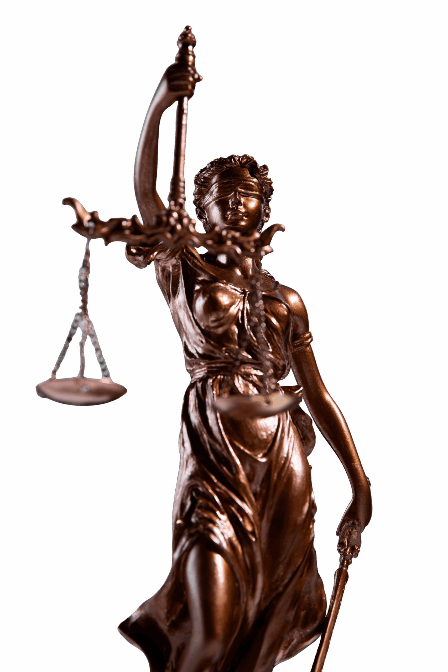 hero image mérleget tartó szobor